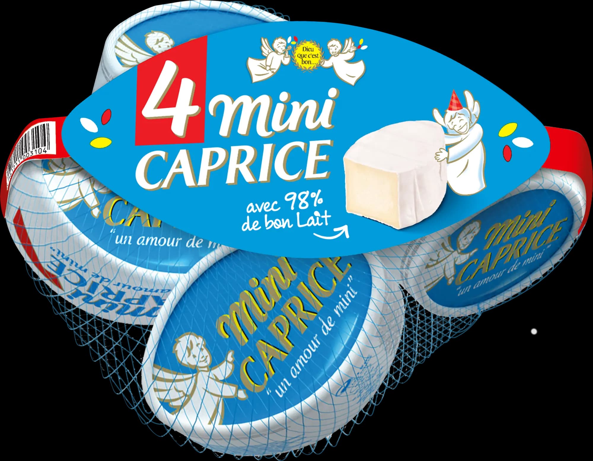 CAPRICE DES DIEUX MINI FILET 4X50G 200G