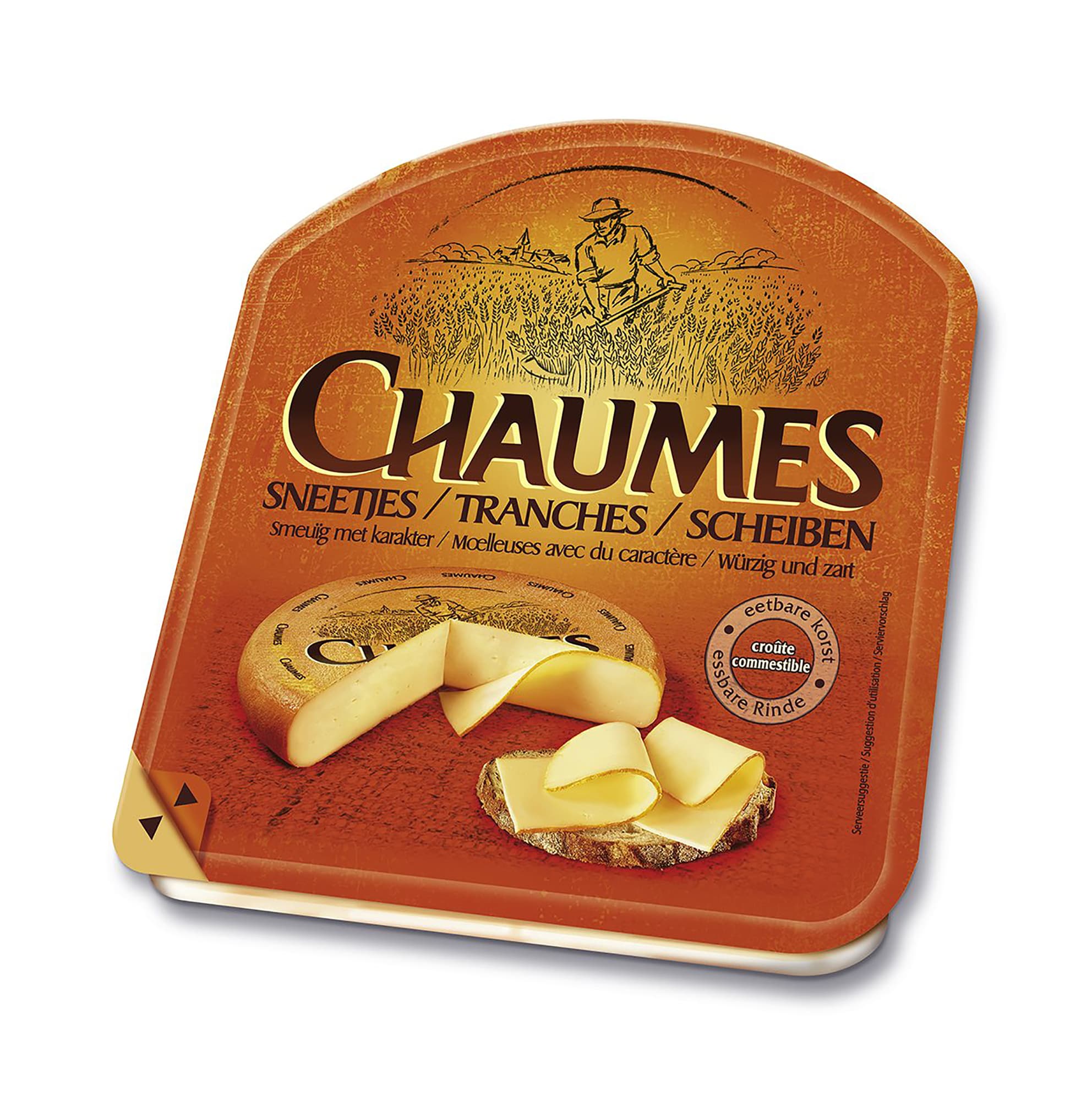 CHAUMES TRANCHES MOELLEUSES AVEC DU CARACTERE CROÛTE COMESTIBLE 150G