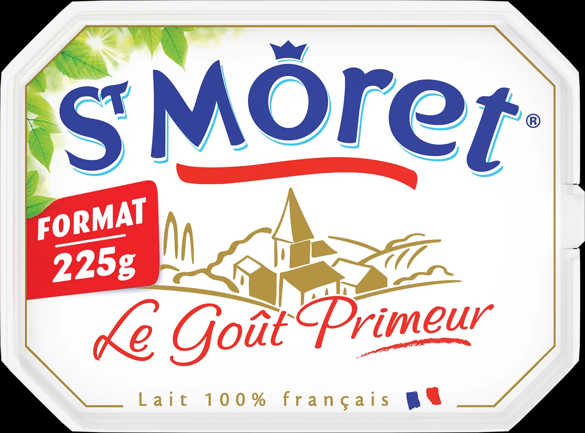 ST MORET NATURE BARQUETTE 225G