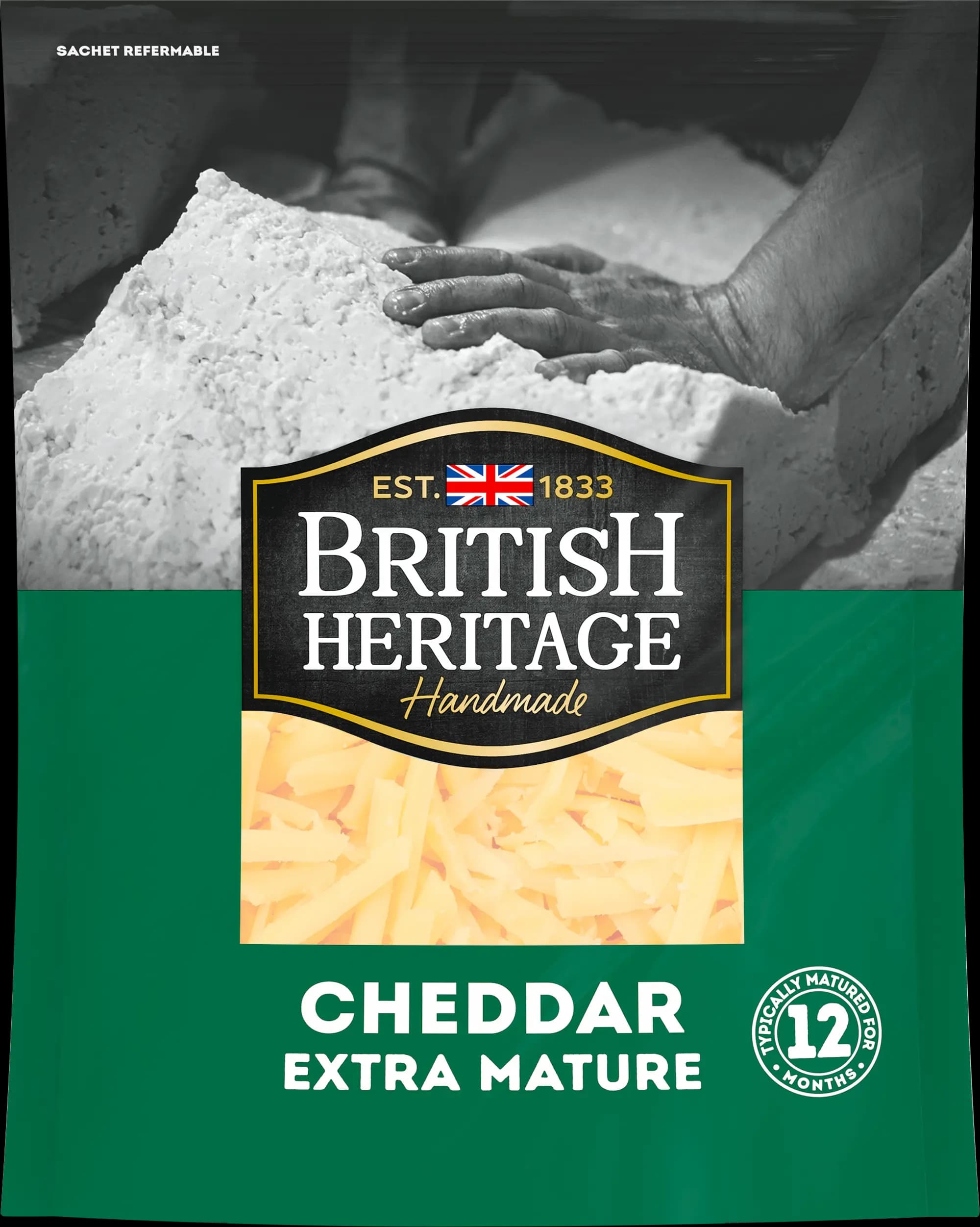 BRITISH HERITAGE CHEDDAR RAPE EXTRA-MATURE 12 MOIS