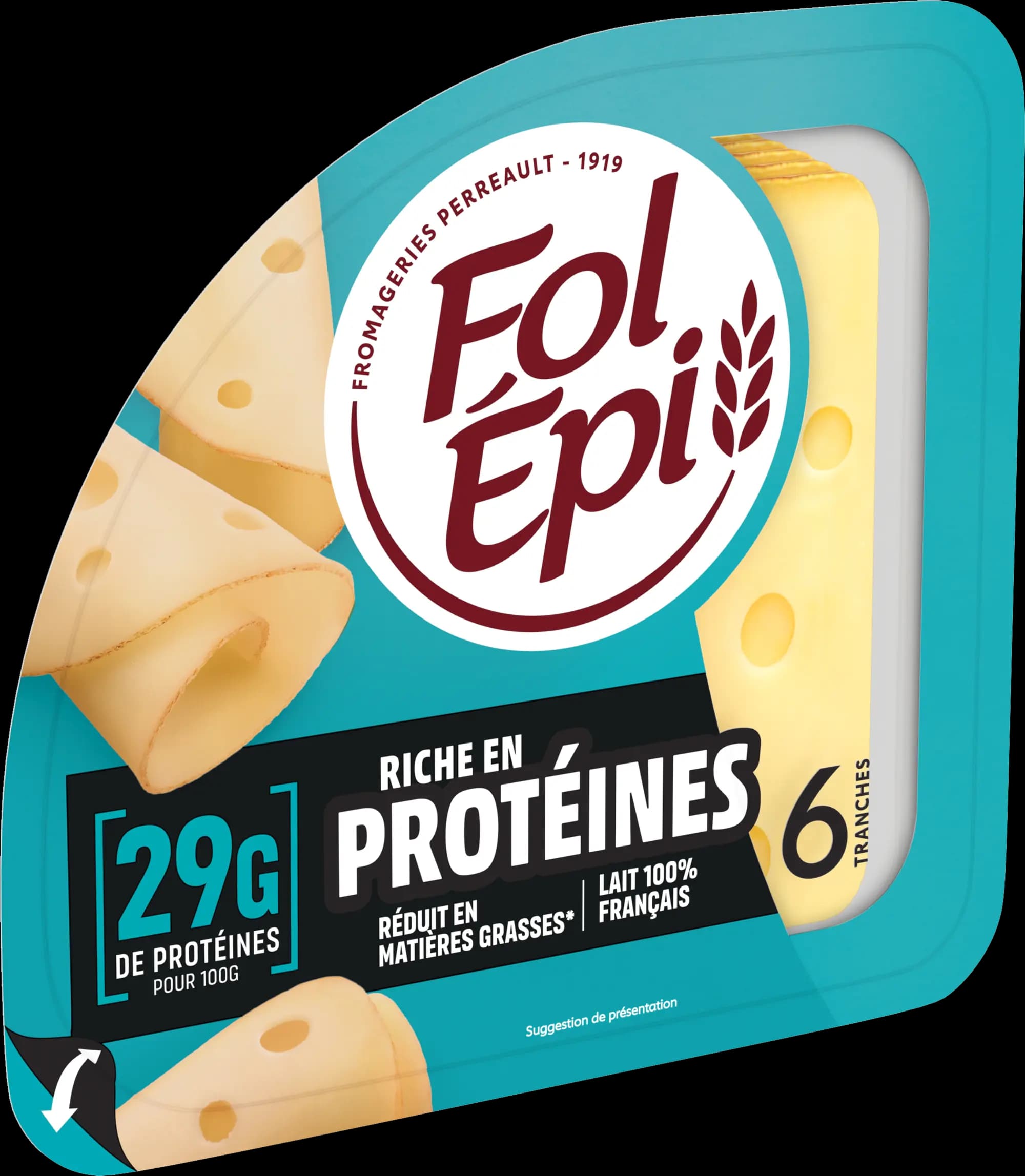 FOL EPI RICHE EN PROTEINES 6 TRANCHES 130G